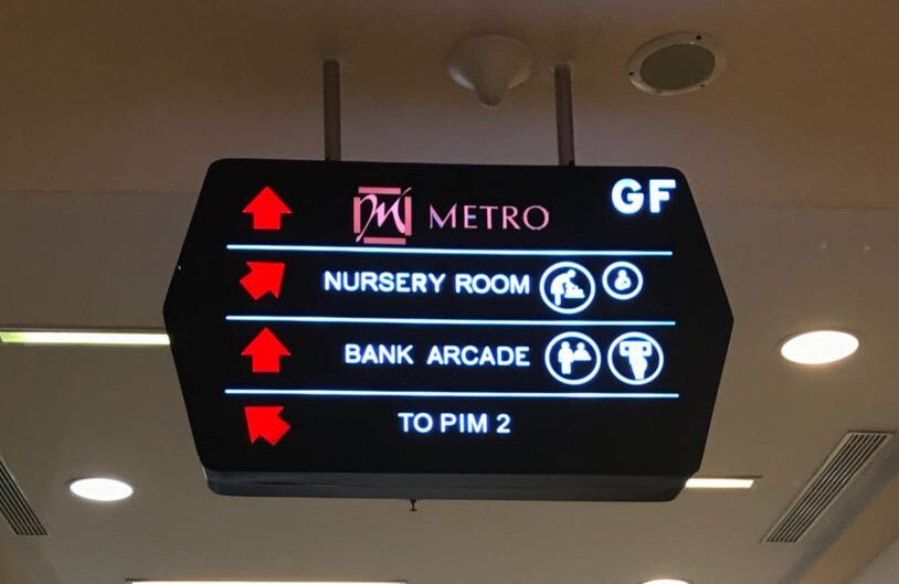Directory Sign Neon Box